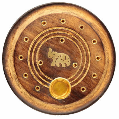 Picture of INCENSE ASHCATCHER ROUND ELEPHANT