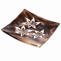 Picture of INCENSE ASHCATCHER SQUARE FLOWER