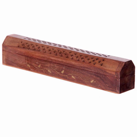 Picture of INCENSE BOX INLAY VINE DESIGN