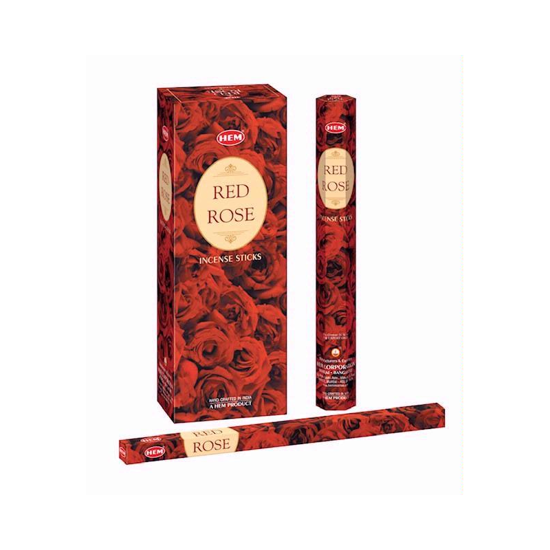 Picture of INCENSE STICKS HEM RED ROSE