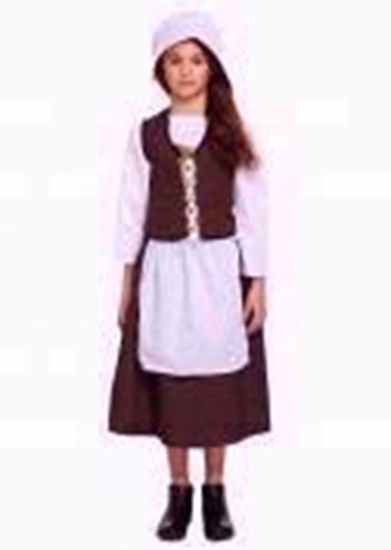 Picture of DRESS UP CHILD VICTORIAN MAID MEDIUM