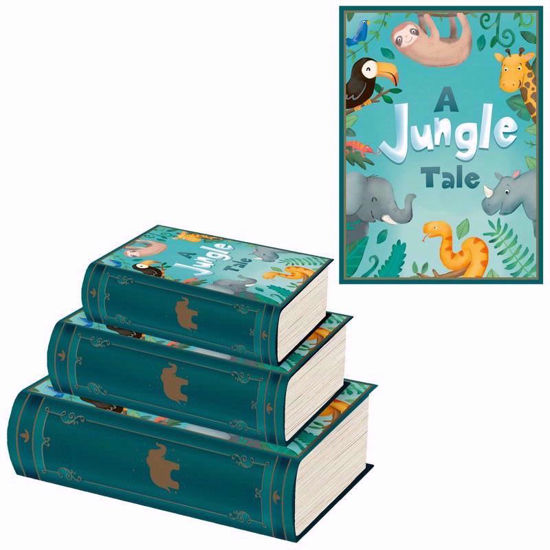 Picture of BOOK BOX JUNGLE 3PCE