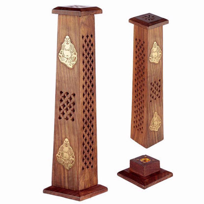Picture of INCENSE TOWER BOX CHINESE BUDDHA
