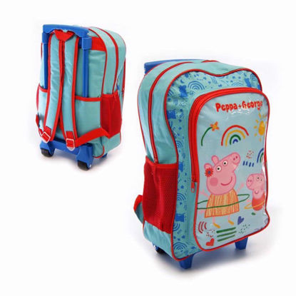 Picture of LARGE DELUXE TROLLEY BAG PEPPA PIG
