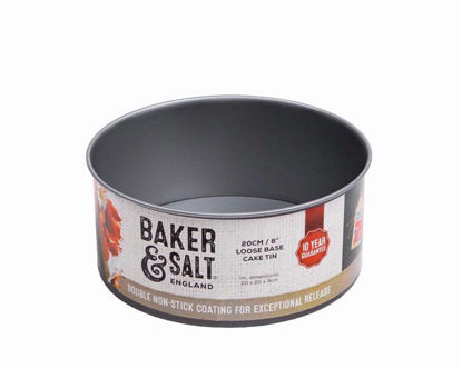 Picture of BAKER & SALT LOOSE CASE CAKE TIN 20CM