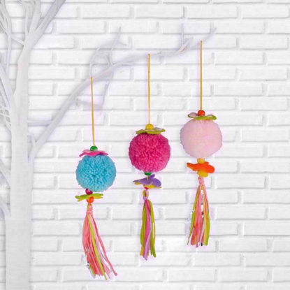 Picture of FUNKY HANGING POM POM