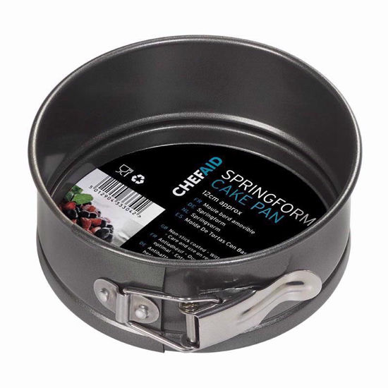 Picture of CHEF AID SPRINGFORM CAKE TIN 12X5CM