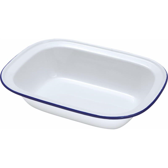 Picture of ENAMEL 16CM OBLONG PIE DISH