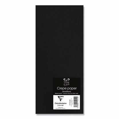 Picture of EUROWRAP CREPE PAPER BLACK
