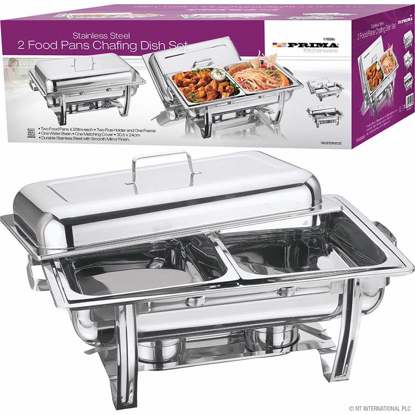 Picture of PRIMA CHAFING DISH 2 FOOD PAN SET