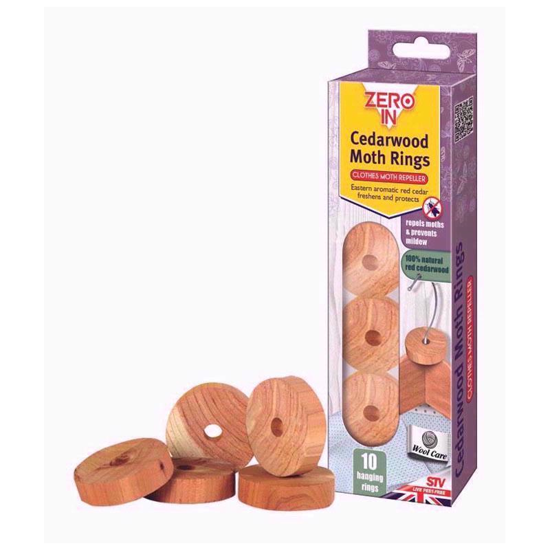 Picture of ZERO IN CEDAR RINGS 10PC(