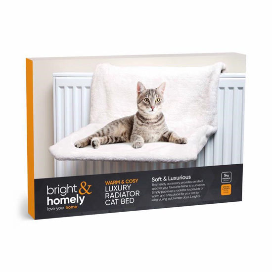 Picture of P/S LUXURY CAT RADIATOR BED CREAM BH079