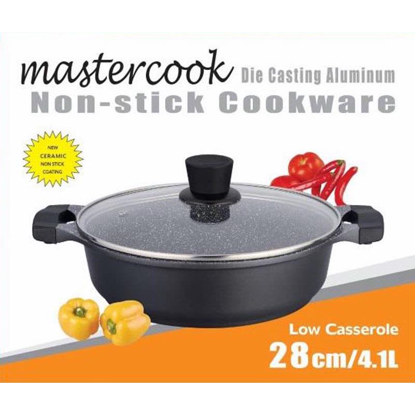 Picture of MASTER COOK CAST SHALLOW PAN 28CM