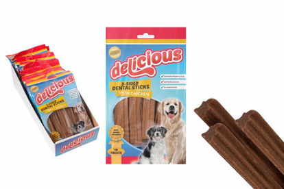 Picture of DELICIOUS TREAT DENTAL STICKS 3 SIDED