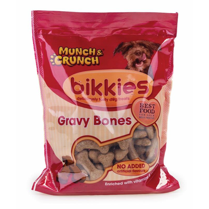 Picture of MUNCH CRUNCH BIKKIES GRAVY BONES 350G