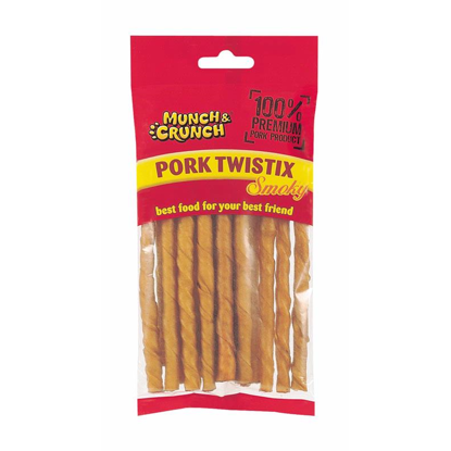 Picture of MUNCH CRUNCH PORKHIDE TWIST SMOKED