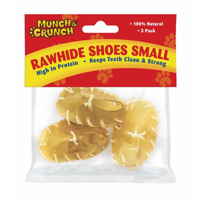 Picture of MUNCH CRUNCH RAWHIDE SHOES SMALL 3PK