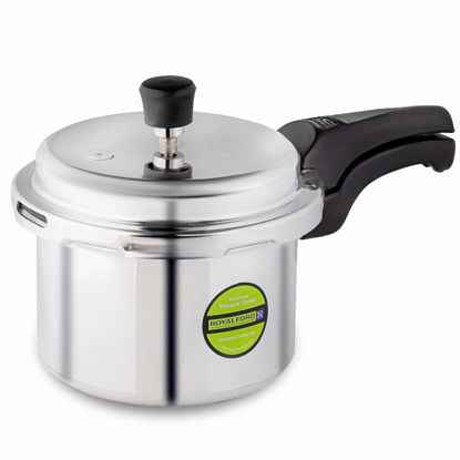 Picture of ROYALFORD ALUMINIUM PRESSURE COOKER 3L