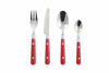 Picture of APOLLO S/S CUTLERY SET 16PCS BISTRO RED