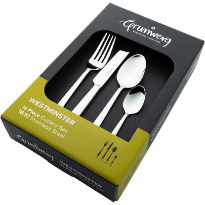 Picture of GRUNWERG WESTMINSTER CUTLERY SET 16 PCS (SP12