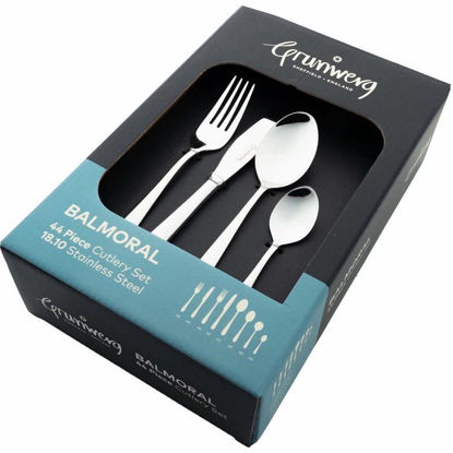 Picture of GRUNWERG BALMORAL CUTLERY SET 44 PCS (SP12)