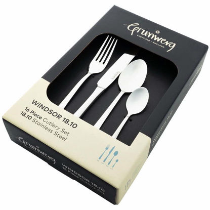 Picture of GRUNWERG WINDSOR CUTLERY SET 16 PCS (SP12)