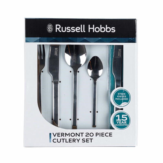 Picture of RUSSELL HOBBS VERMONT CUTLERY SET 20PC