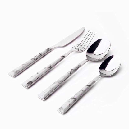 Picture of SABICHI CUTLERY 16PC MARBLE