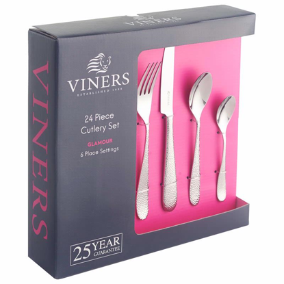 Picture of VINERS GLAMOUR 24PCE CUTLERY SET