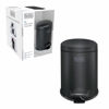 Picture of B&D PEDAL BIN DOME MATT BLACK 5L