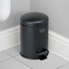 Picture of B&D PEDAL BIN DOME MATT BLACK 5L