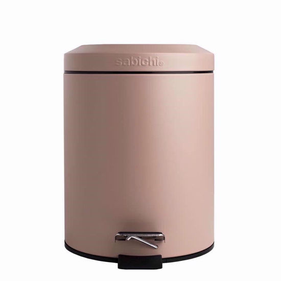 Picture of BLUSH PINK SOFT CLOSE PEDAL BIN 3L