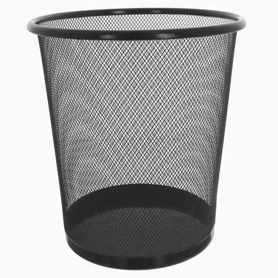 Picture of WASTE BASKET MESH BLACK