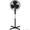 16" Pedestal Stand Fan Cross Leg - Black