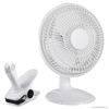 2 in 1 6" (15cm) Clip on Desk Fan