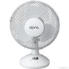 9" (23cm) Oscillating Desk Fan - White